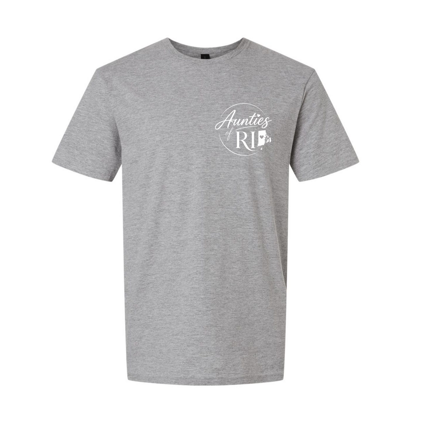 Aunties of RI | Official Logo Unisex Tee | Small Logo