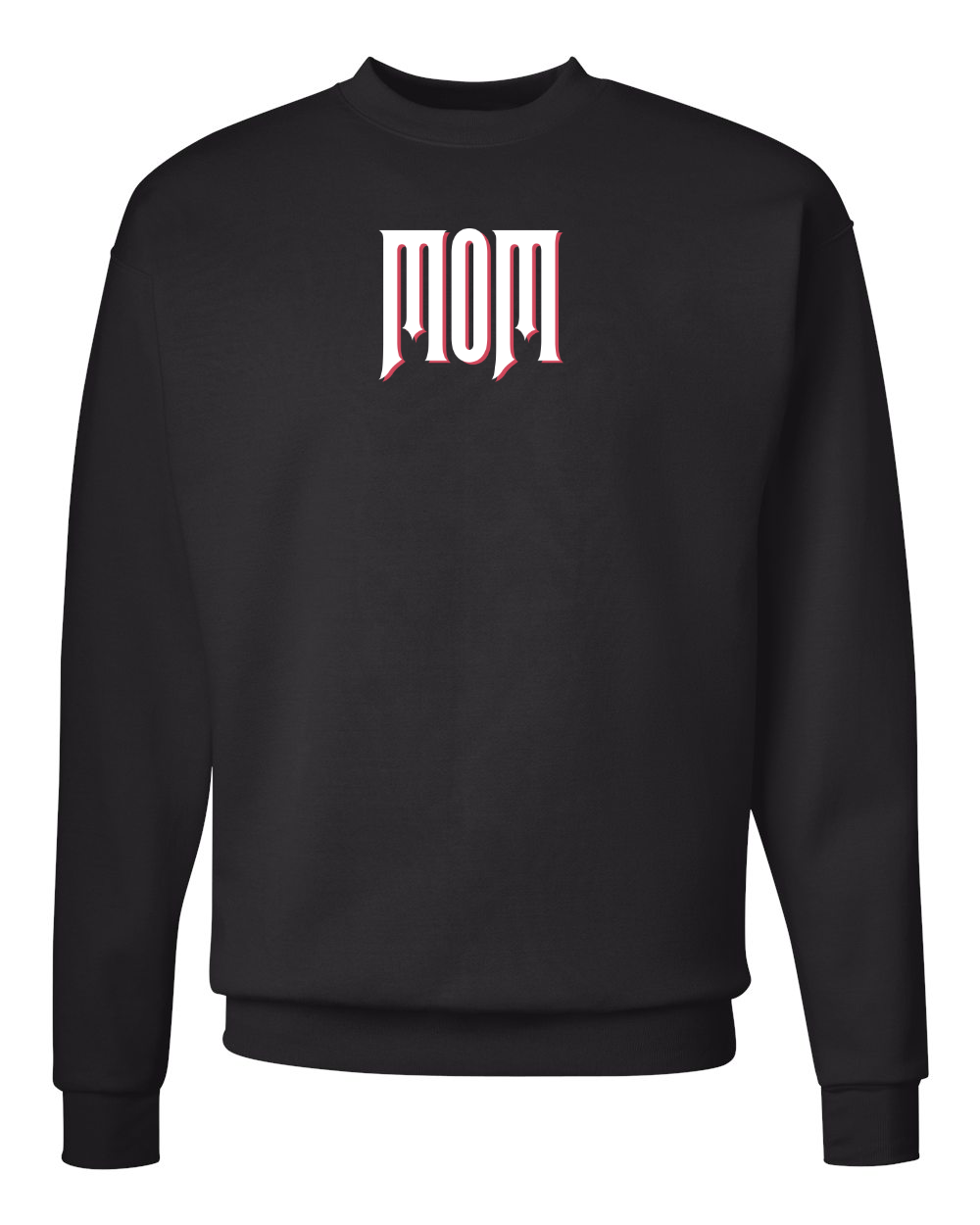 Mom Mama Mommy Wicked Inspired Crew Sweatshirt Black