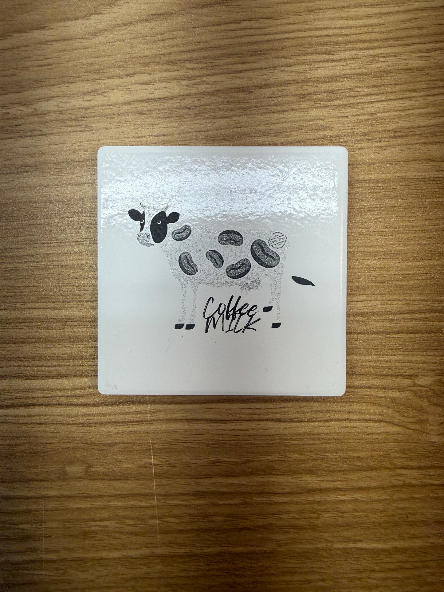 Coffee Milk Tile Coaster - 4inch