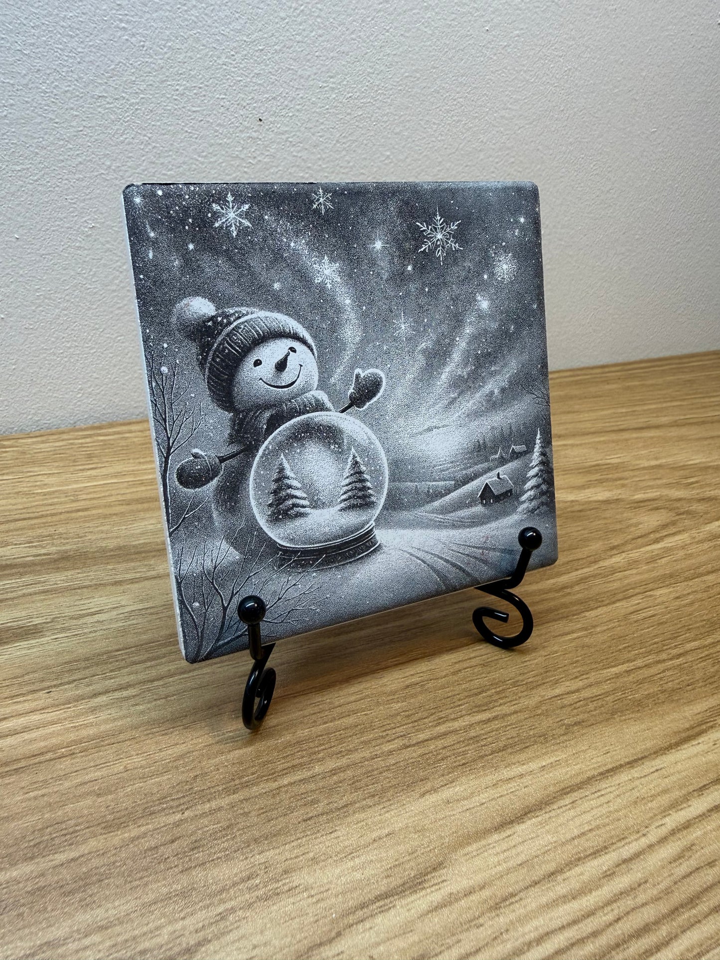 Christmas Tile Coaster - 4inch