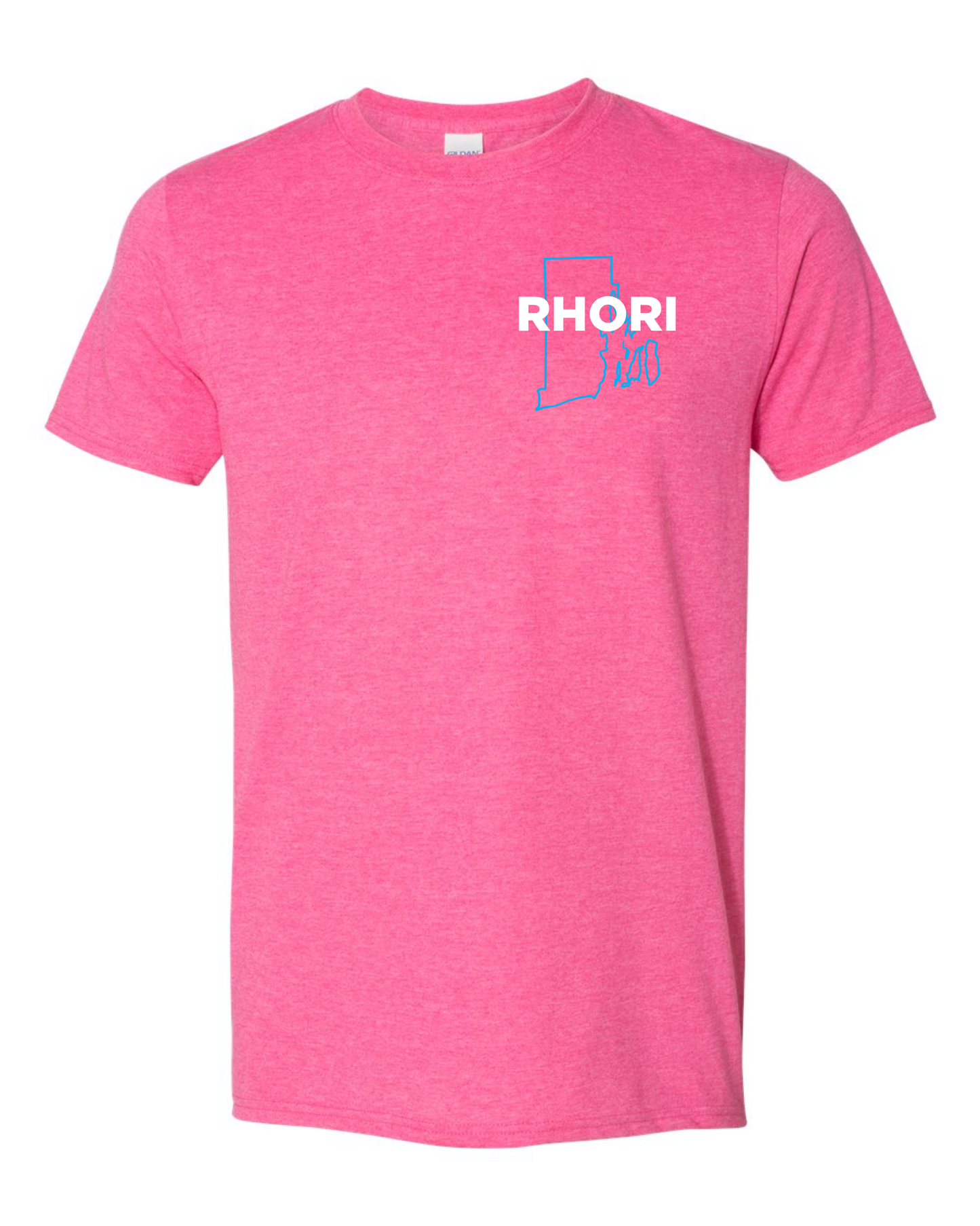 RHORI Chaser RI State Outline T-shirt