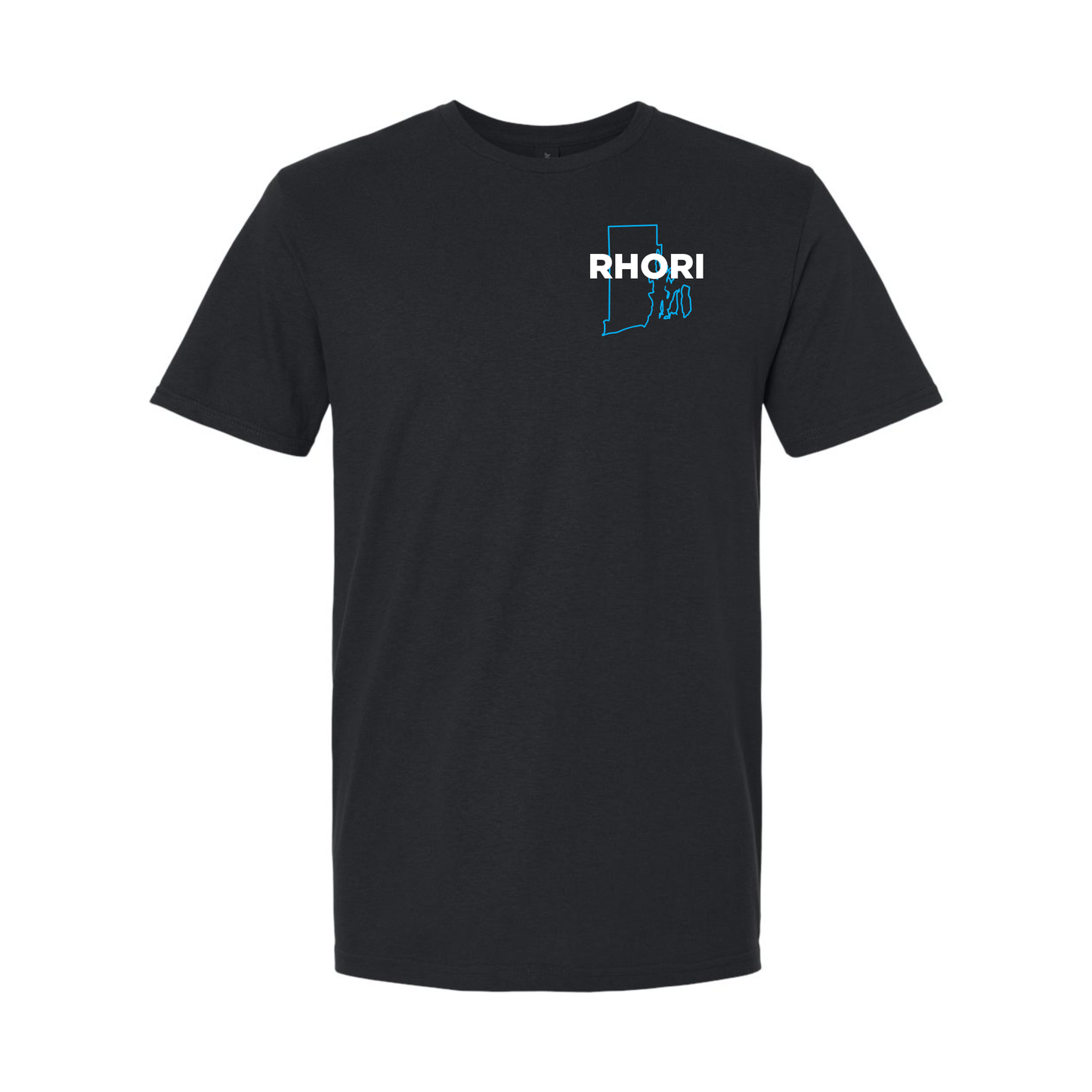 RHORI Chaser RI State Outline T-shirt