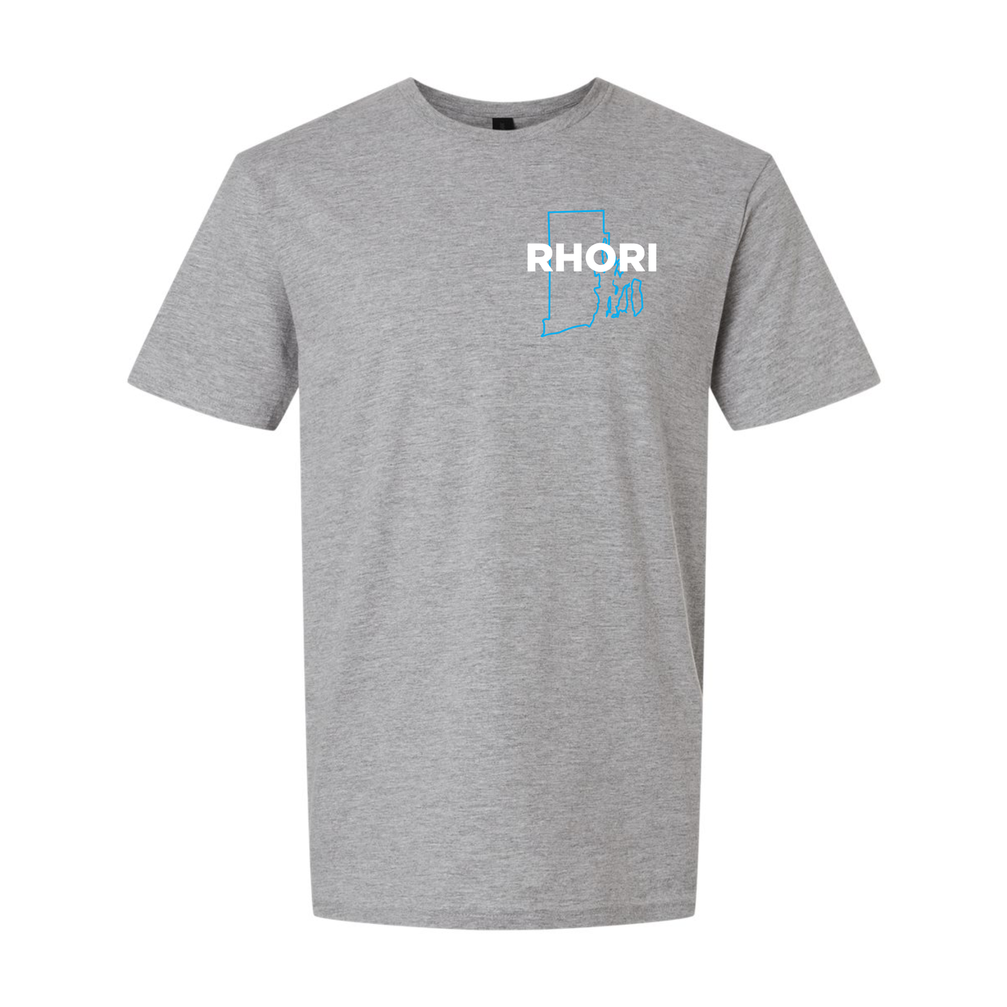 RHORI Chaser RI State Outline T-shirt