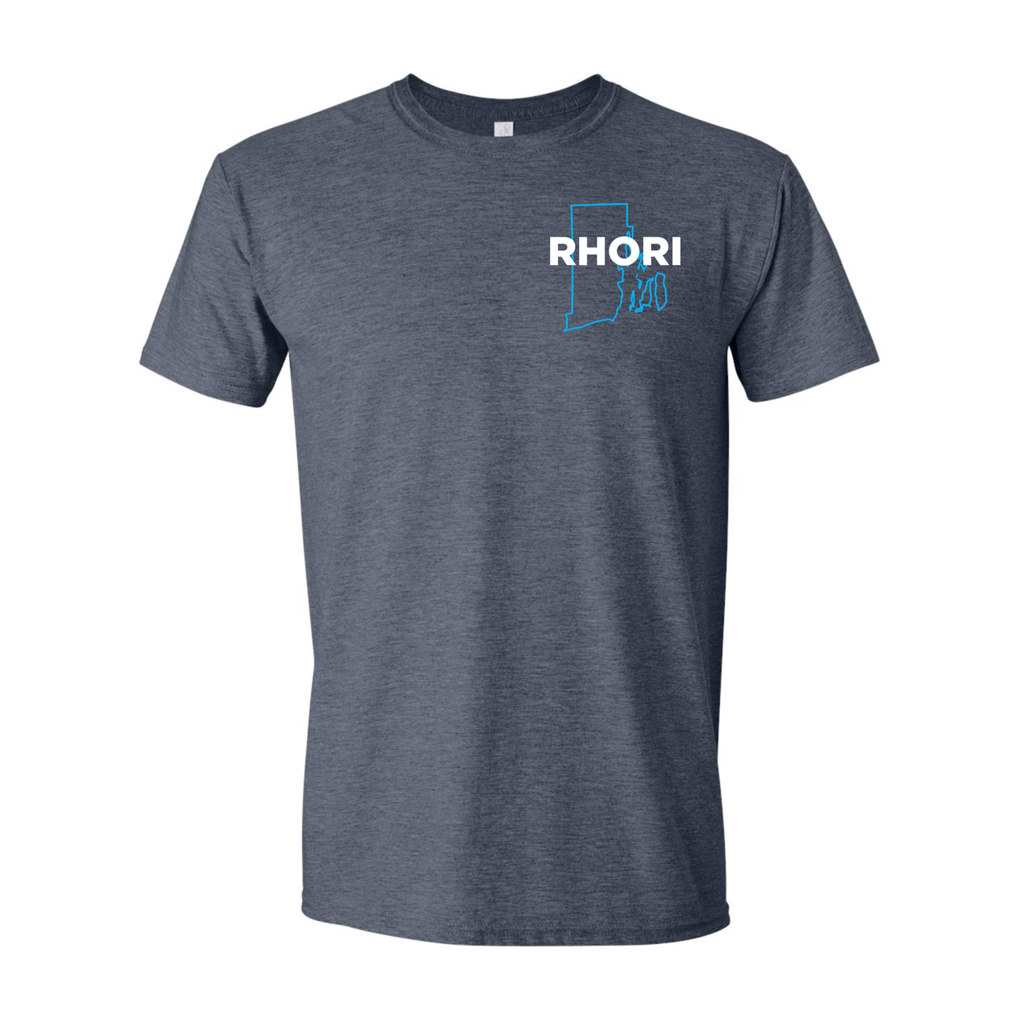 RHORI Chaser RI State Outline T-shirt
