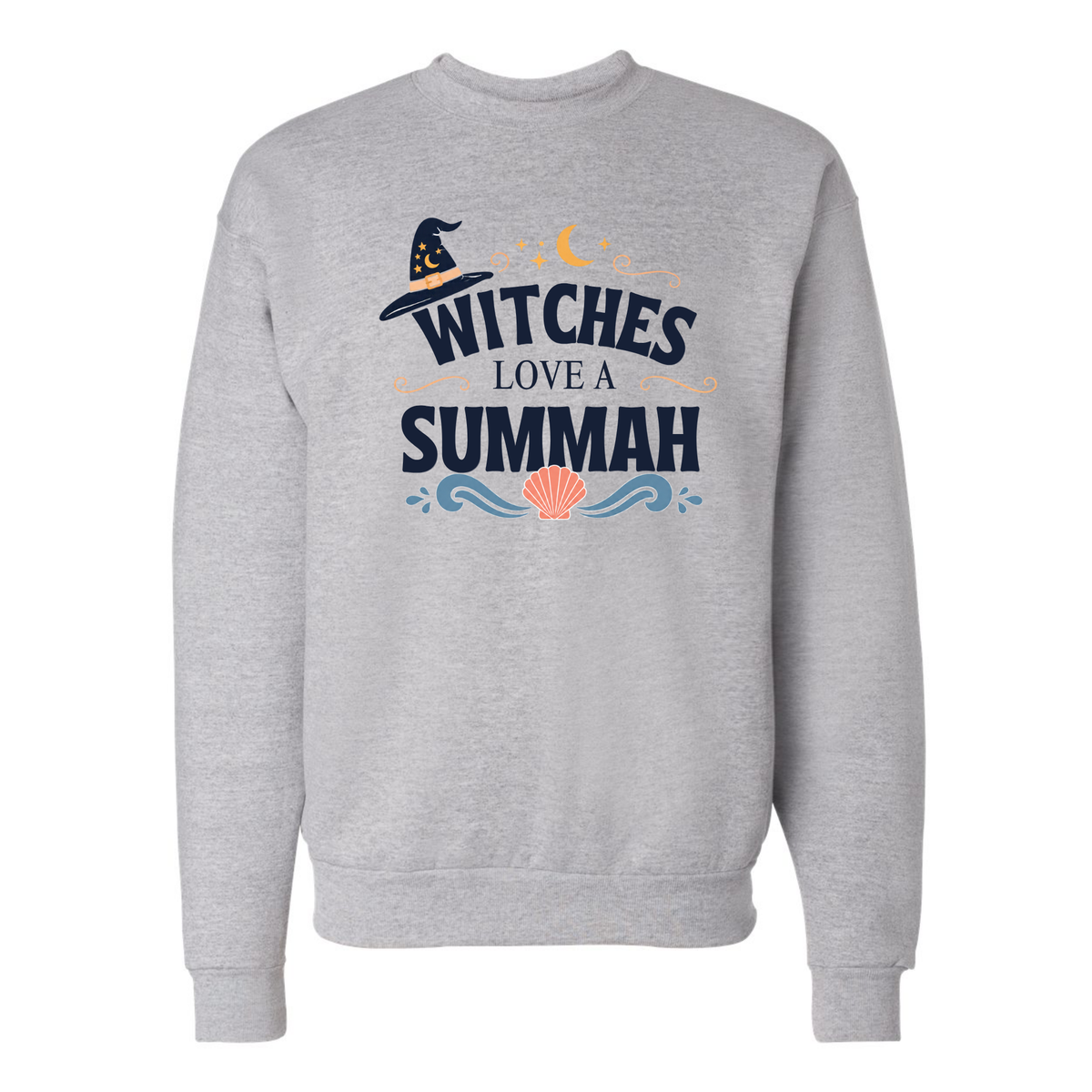 "Witches Love A Summah" | Tee & Crewneck