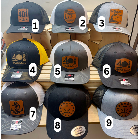 Leather Patch Hat - Flash Sale