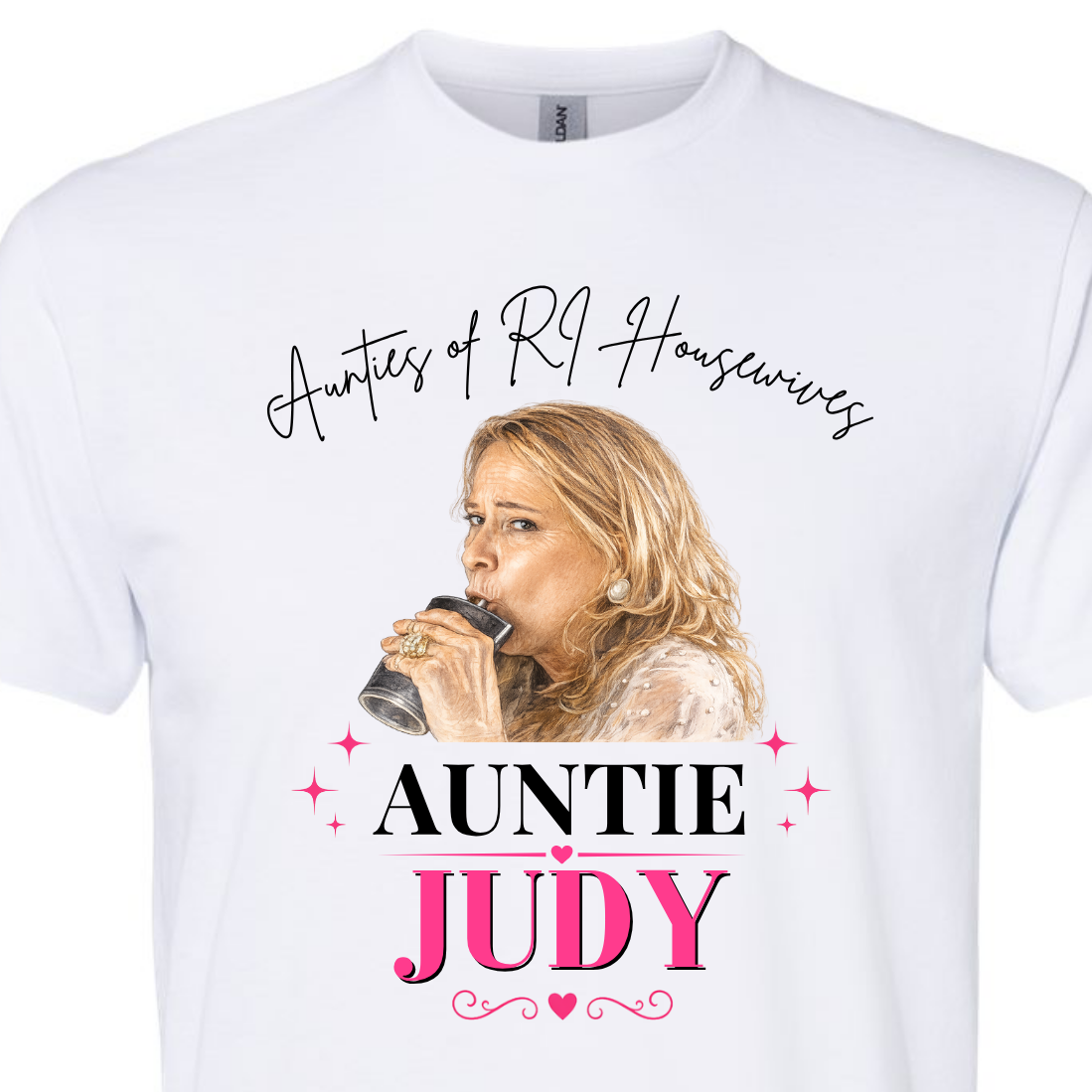 Auntie Judy | Aunties of RI Housewives Unisex Tee