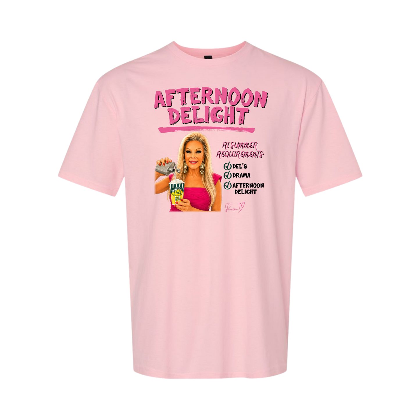 Official Aunties of RI x Del's - Afternoon Delight (Sharon Edition) Unisex Tee