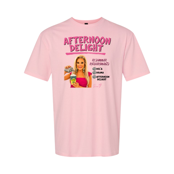 Official Aunties of RI x Del's - Afternoon Delight (Sharon Edition) Unisex Tee