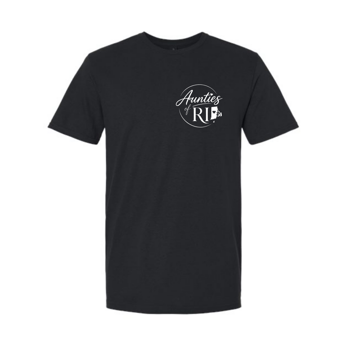 Aunties of RI | Official Logo Unisex Tee | Small Logo