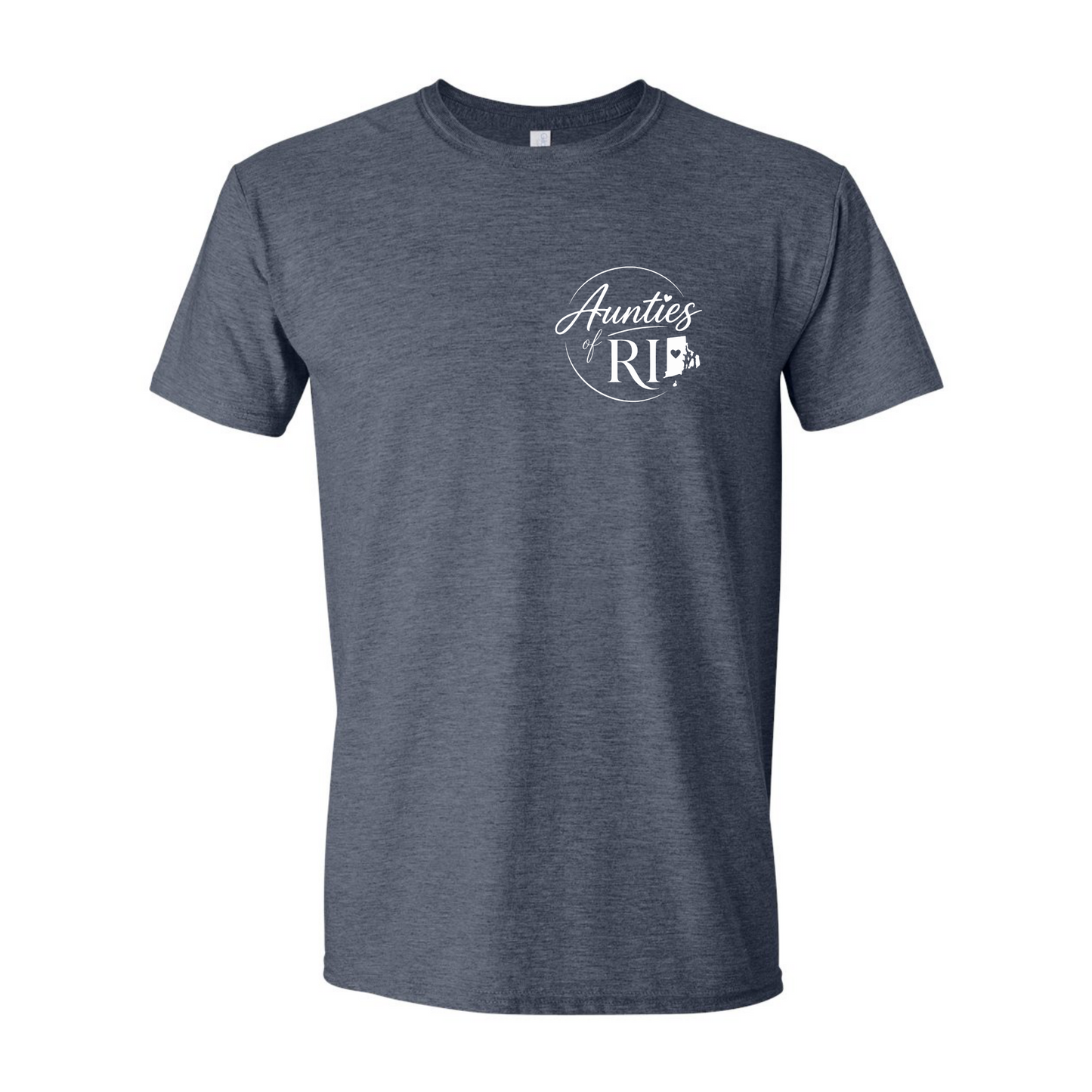 Aunties of RI | Official Logo Unisex Tee | Small Logo