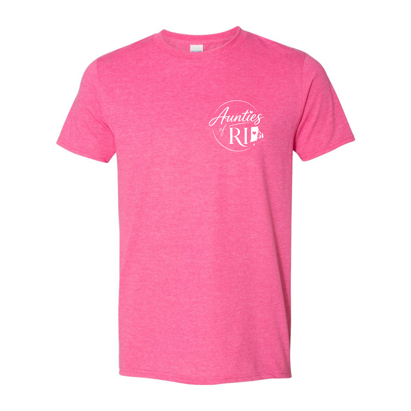 Aunties of RI | Official Logo Unisex Tee | Small Logo