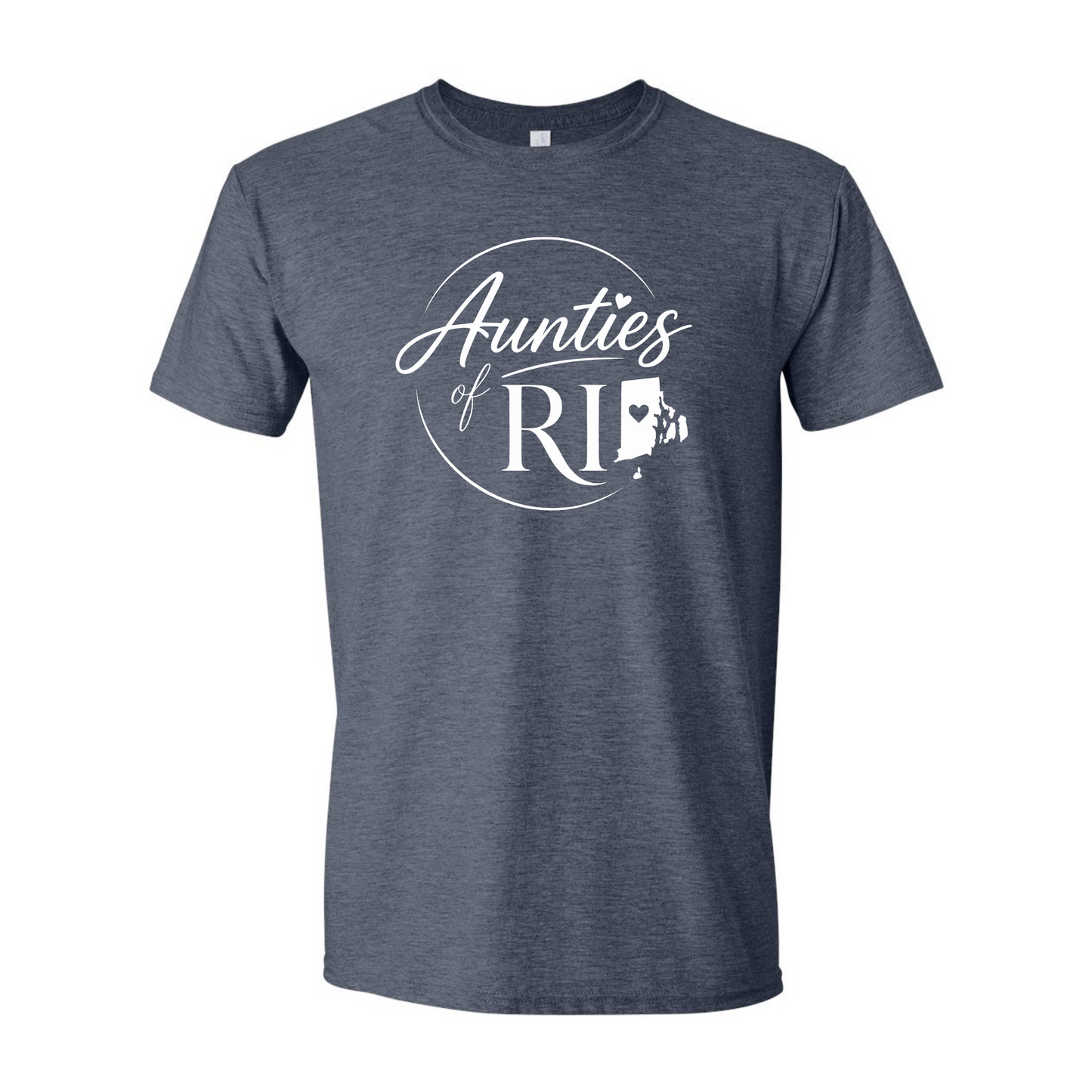 Aunties of RI | Official Logo Unisex Tee | Large Logo