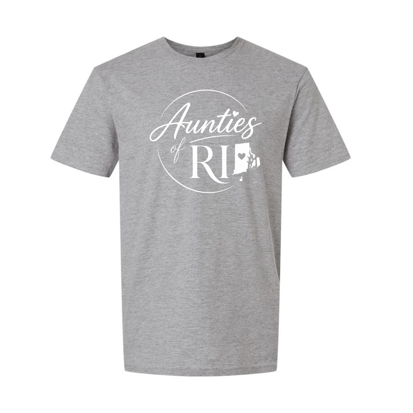 Aunties of RI | Official Logo Unisex Tee | Large Logo