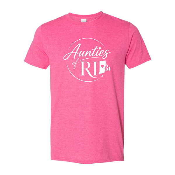 Aunties of RI | Official Logo Unisex Tee | Large Logo