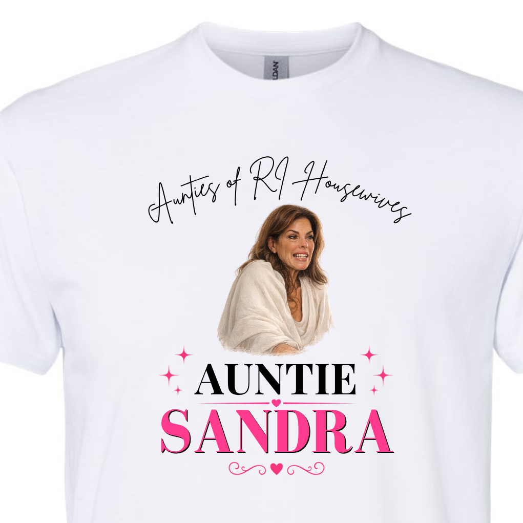 Auntie Sandra | Aunties of RI Housewives Unisex Tee