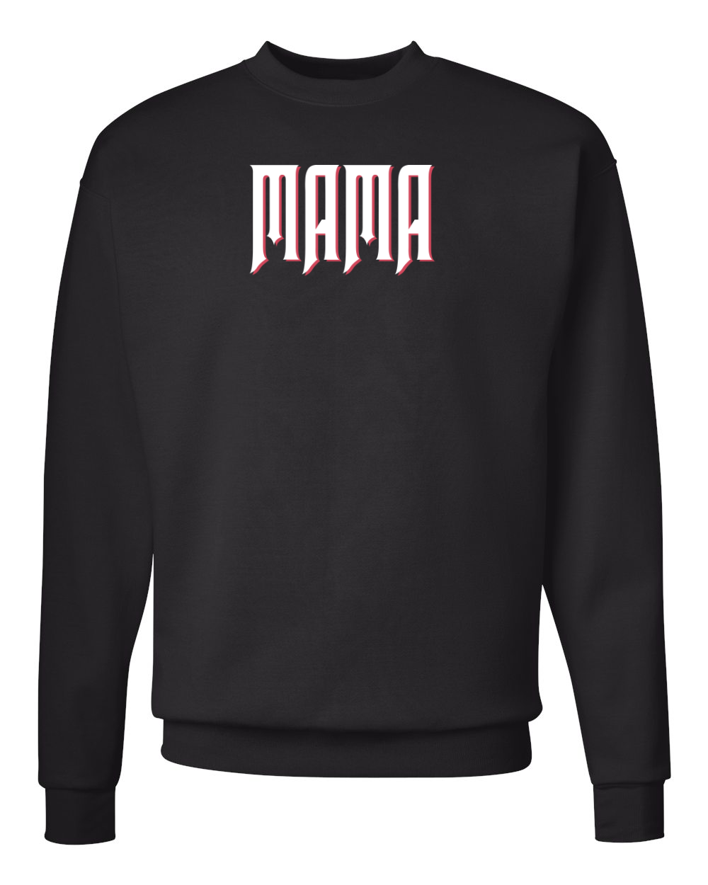 Mom Mama Mommy Wicked Inspired Crew Sweatshirt Black