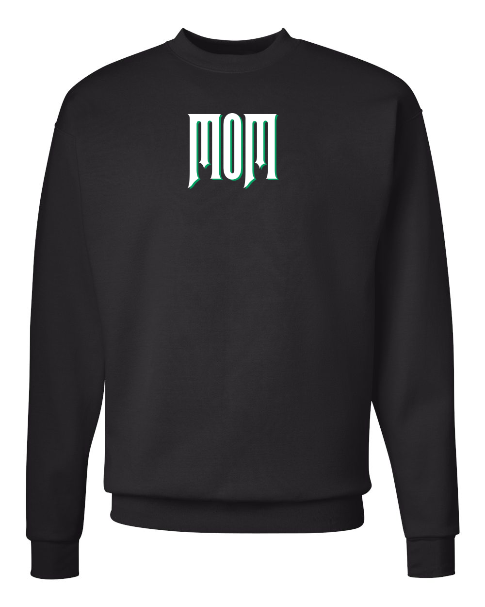 Mom Mama Mommy Wicked Inspired Crew Sweatshirt Black