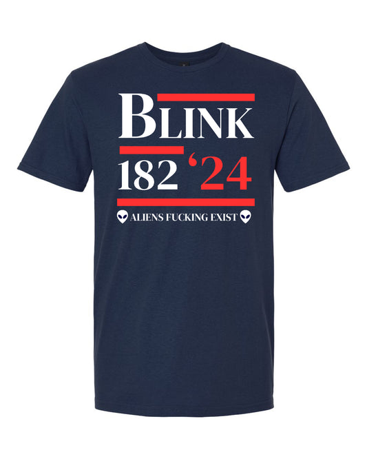 Blink 182 Campaign 2024 Shirt - Aliens Fucking Exist