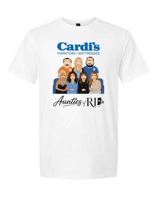 Cardi's Furniture & Mattresses | Aunties of RI Housewives Unisex Tee