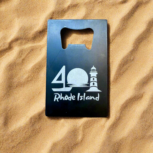 401 Rhode Island Wallet Card Bottle Opener