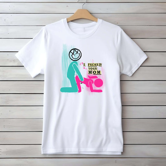 Blink 182 - I Fucked Your Mom Self-Titled Album Theme Shirt