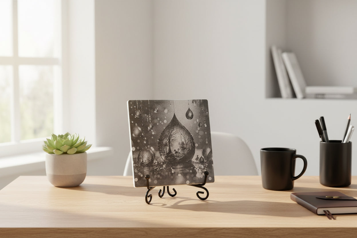 Custom Photo Tile – 4×4 Ceramic Keepsake