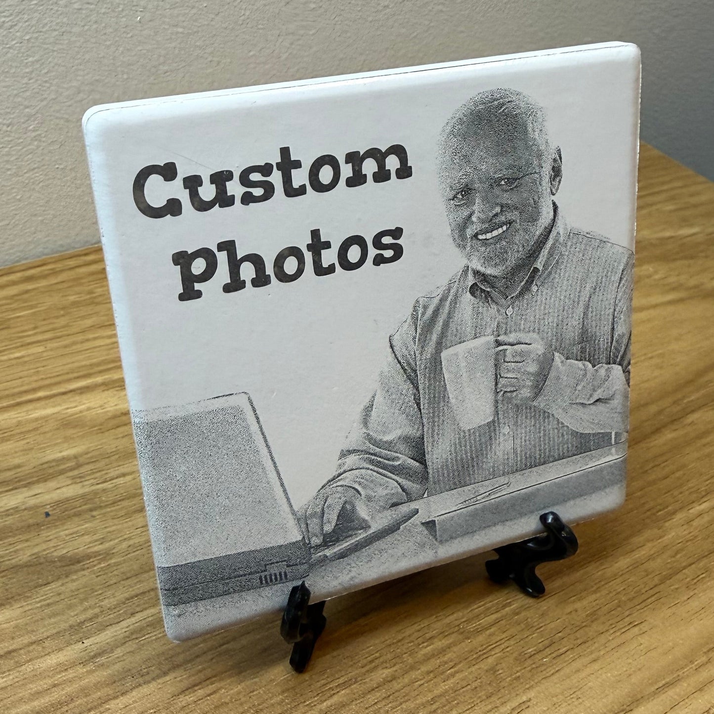 Custom Photo Tile – 4×4 Ceramic Keepsake