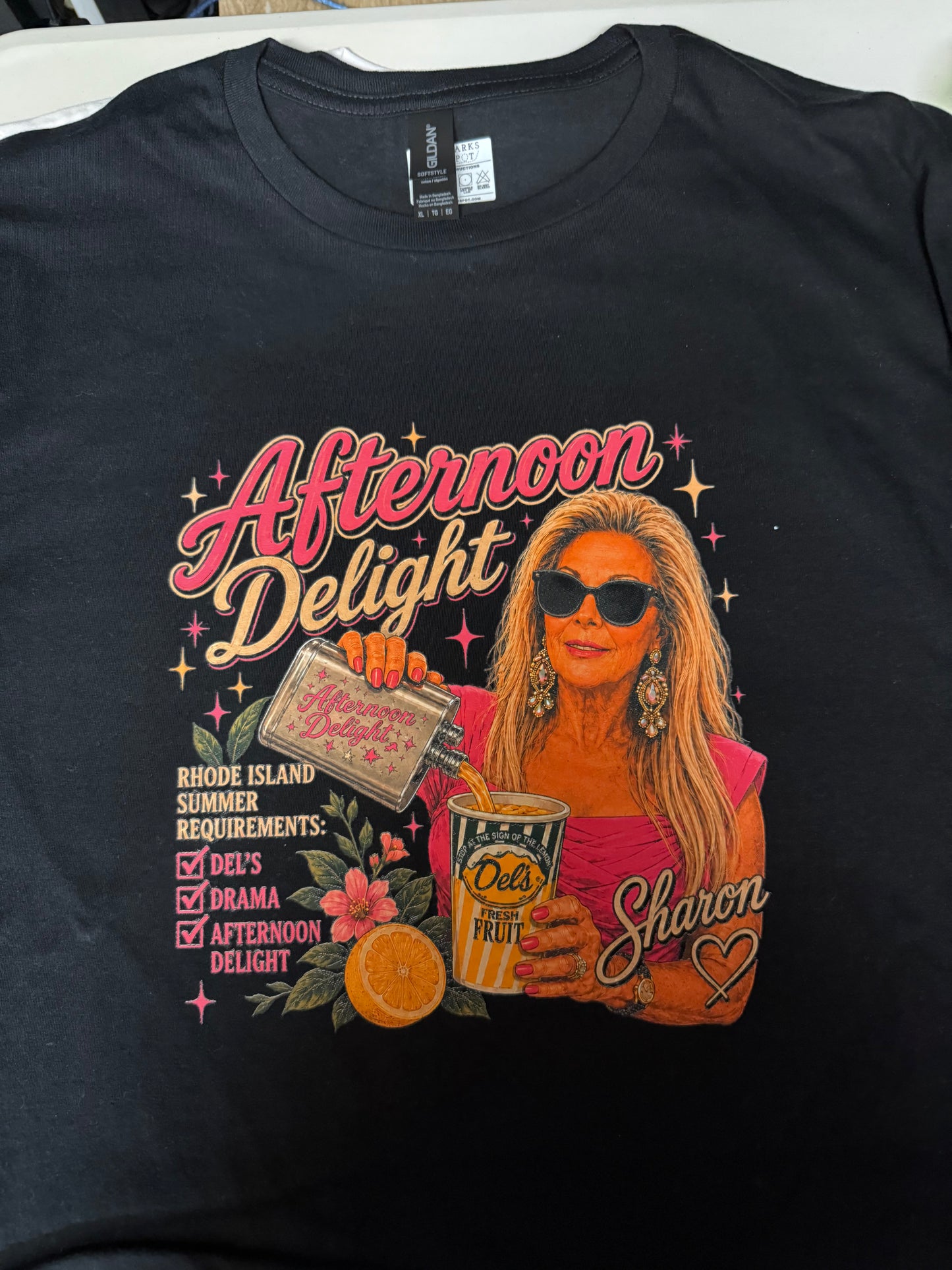 Official Aunties of RI x Del's - Afternoon Delight (Sharon Edition) Unisex Tee