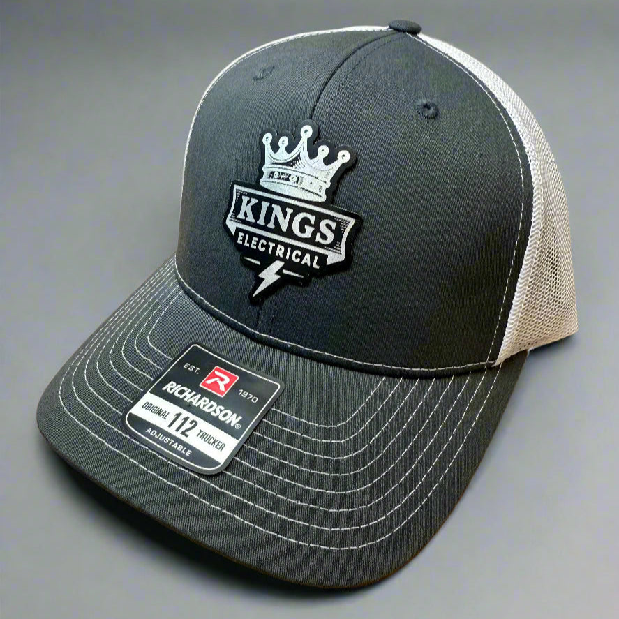 Custom Leather Patch Trucker Hat