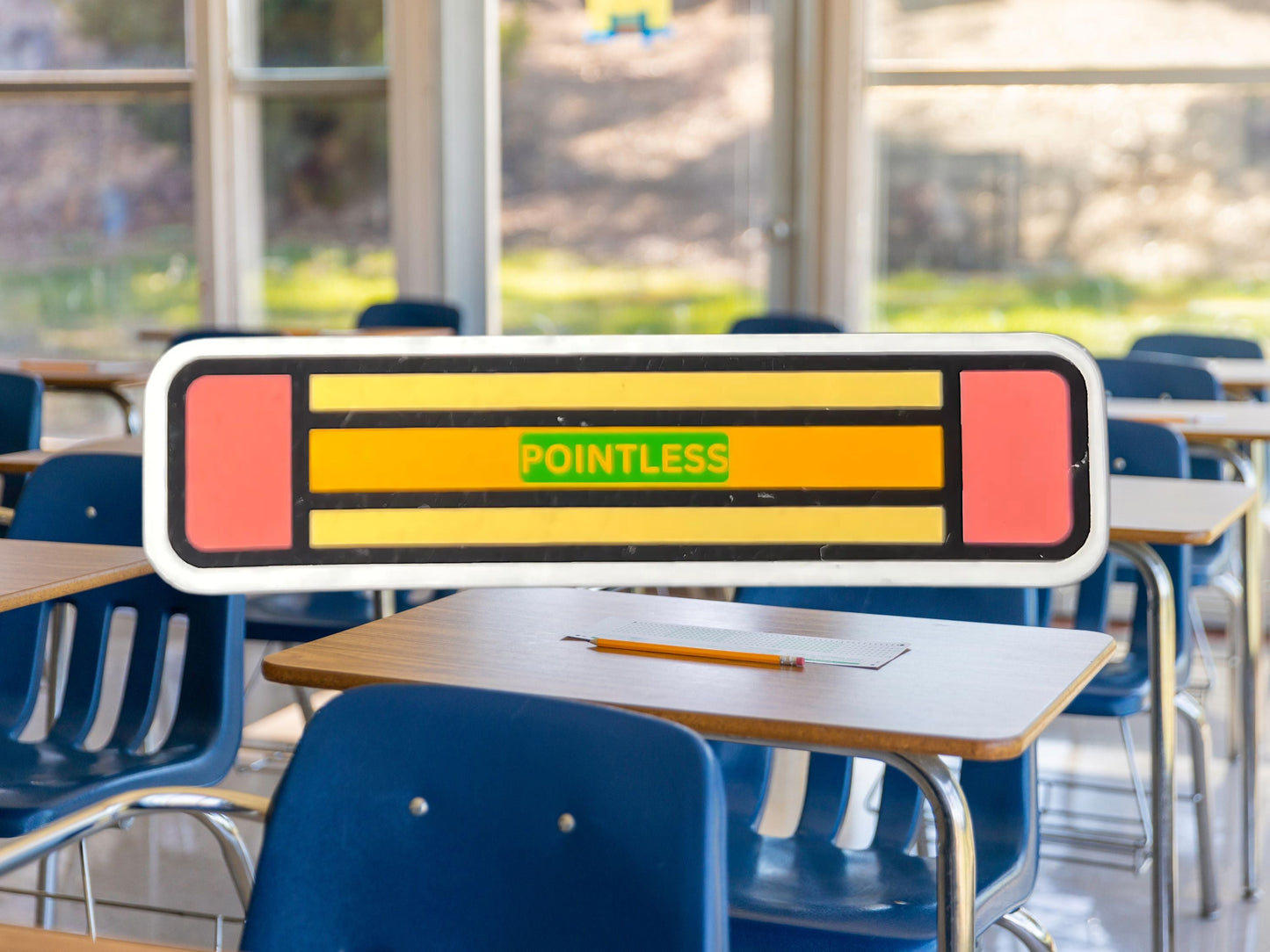Pointless Pun Sticker - Perfect for Laptops, Water Bottles, & More