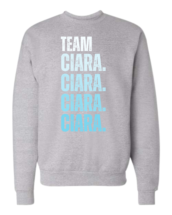 Team Ciara Crewneck Sweatshirt — Summer House Bravo Fan Merch
