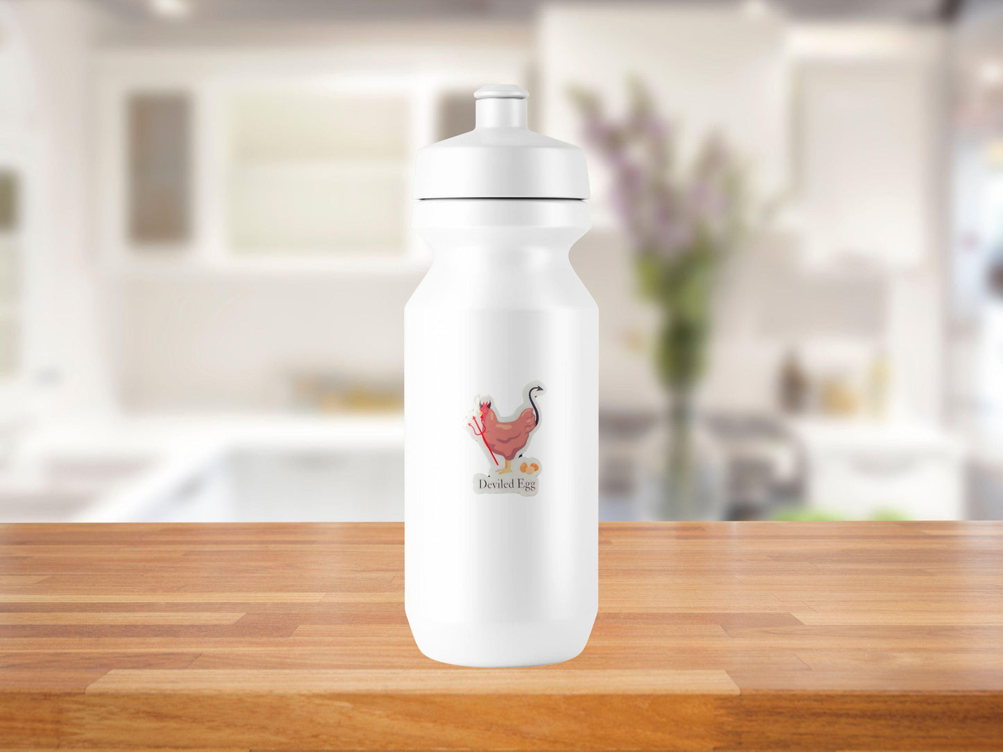 Deviled Egg Halloween Pun Dad Joke Sticker - Spooky Fun for Laptops, Water Bottles, & More